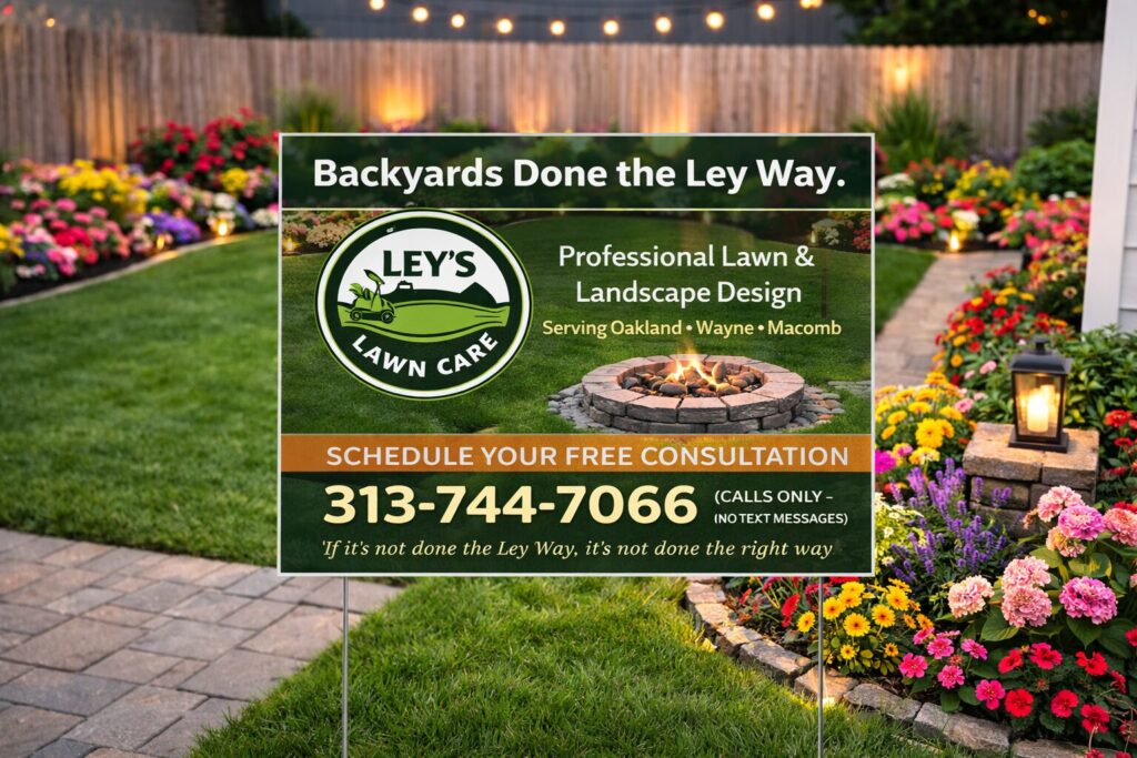 Landscape clean up service